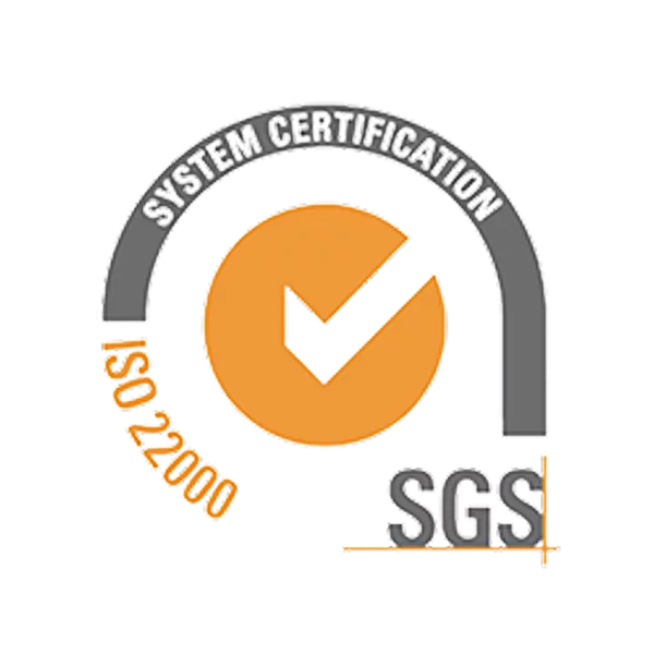ISO 22000 食品安全管理系統認證標章（SGS）
