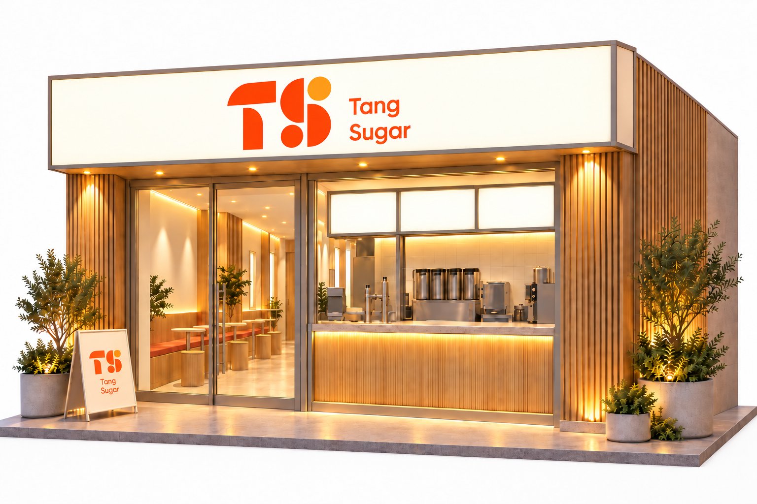 TS Tea storefront