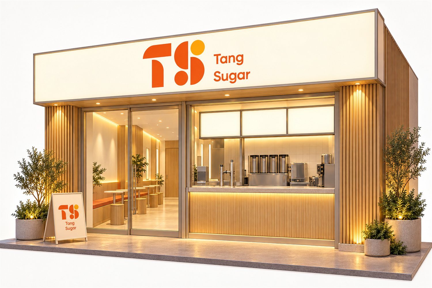 TS Tea storefront