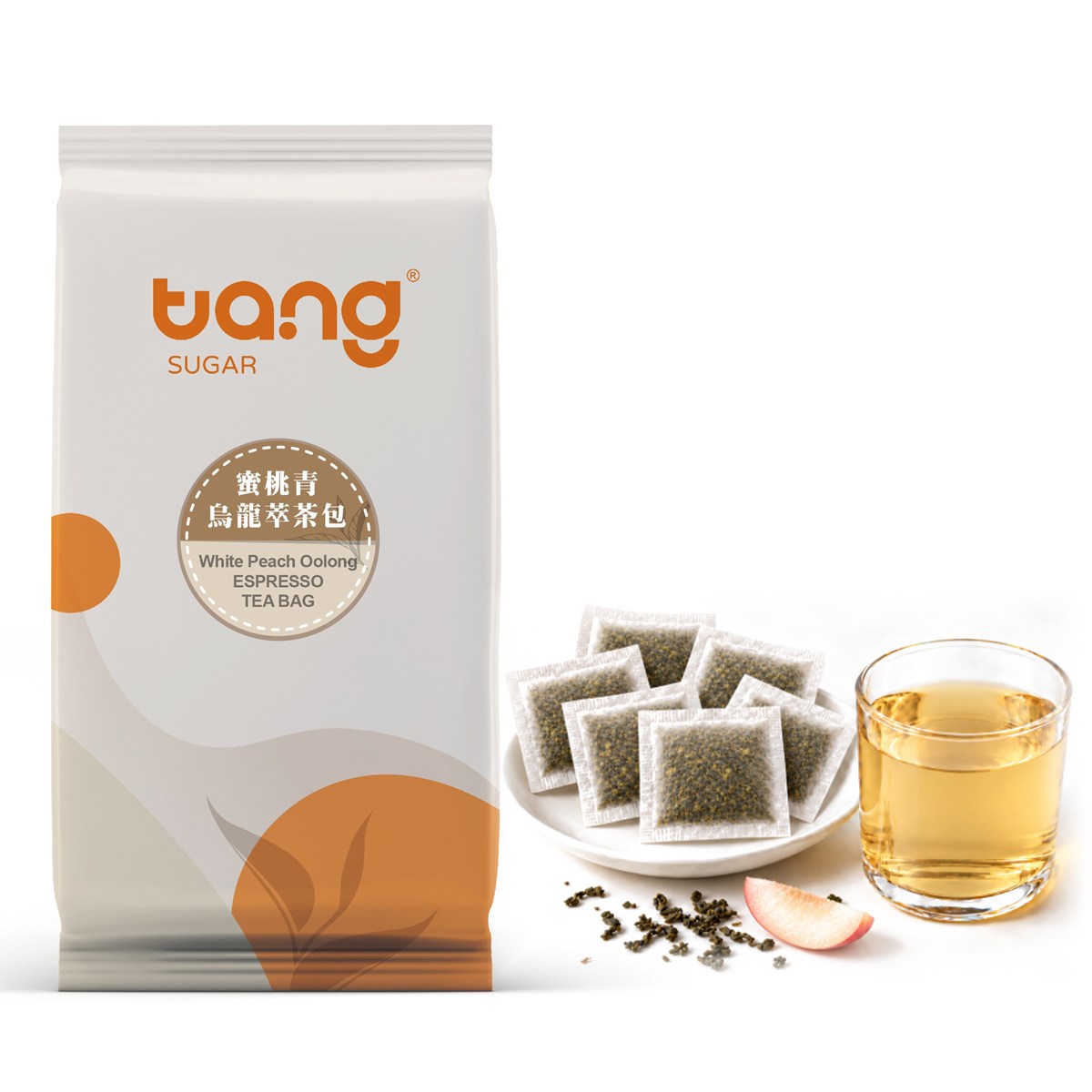 蜜桃青烏龍萃茶包 White Peach Oolong Espresso Tea Bags
